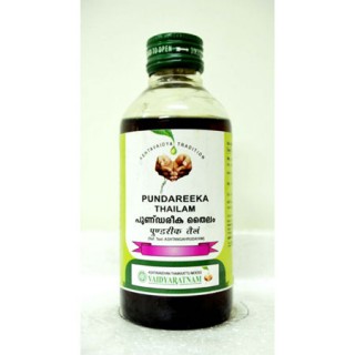 Vaidyaratnam Ayurvedic, Prapundareekadi Thailam, 200 ml